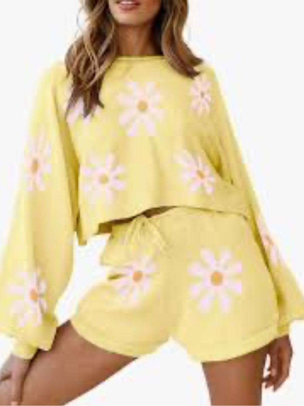 Ekouver super cute set    Top and bottom sz large.  retail $78